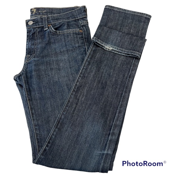 7 For All Mankind Roxanne Jeans Size 27 - Picture 1 of 14
